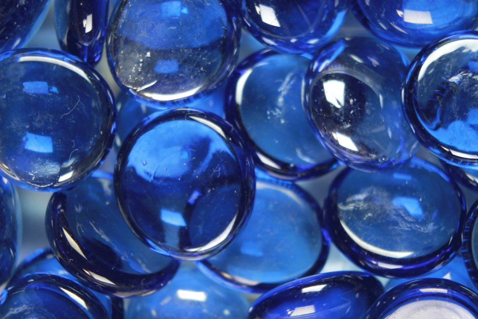 Ellende vloek definitief Glasstenen Transparant Blauw 200gram - Mozaïek - Glas | MarZ Kreatiek